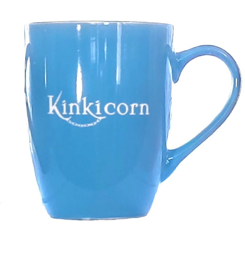 blue kinkicorn mug